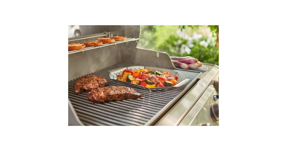 WeberPremium grillkorf groentekorf  (Roestvrij staal)