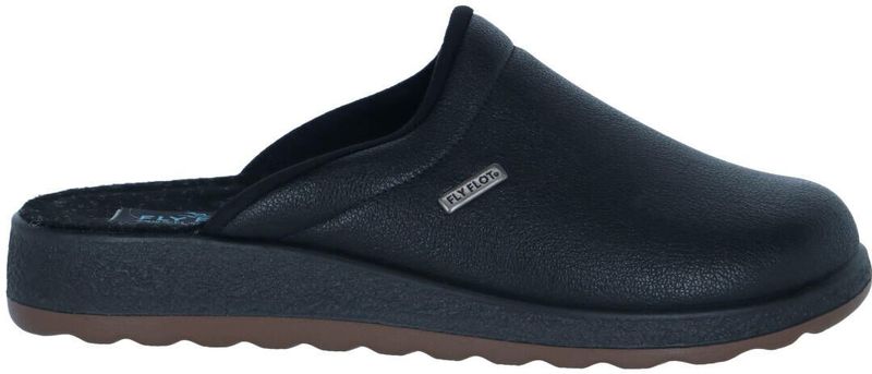 FLY FLOT Pantoffels Zwart