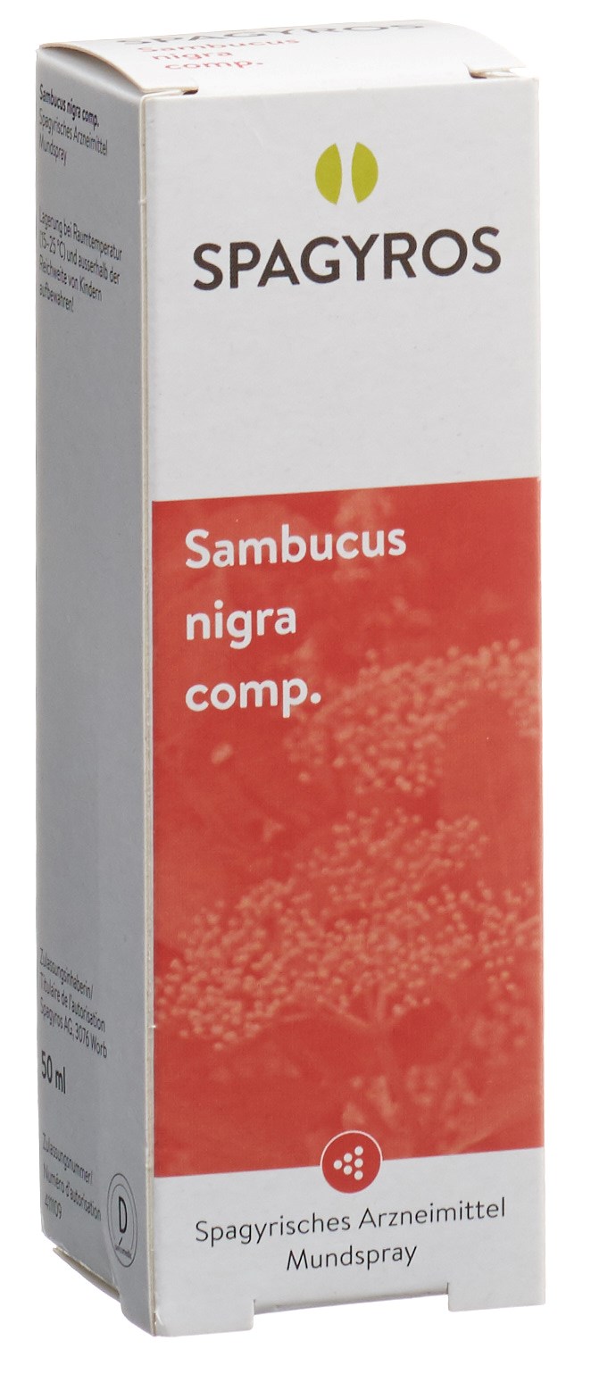 Spagyros Sambucus nigra comp liq Spr 50 ml