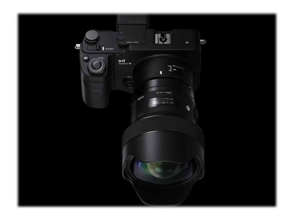 Sigma Art - Vidvinkel objektiv - 14 mm - f/1.8 DG HSM - Sony E-mount - for Sony Cinema Line; a VLOGCAM; a1; a1 II; a6700; a7 IV; a7C; a7C II; a7CR; a7R V; a9 III