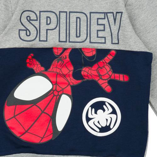 Name it - NMMJUBI SPIDEY SWEAT UNB MAR - Gris