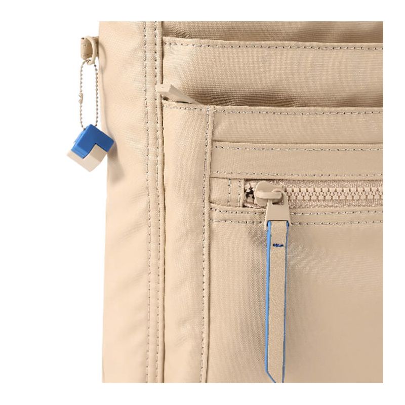 Sac bandoulière Orva 25,5 cm Creased Safary Beige
