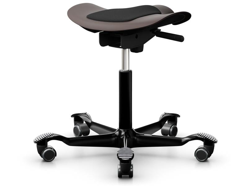 HÅG Bürostuhl Capisco Puls 8001 Brown Höhenverstellbarer, ergonomischer Sitz-Hocker