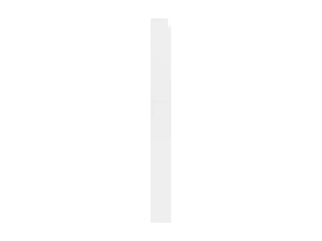 Armoire à chaussures 5 portes rabattables avec miroir Ranka H 170cm – Design moderne et élégant-Couleur Blanc brillant