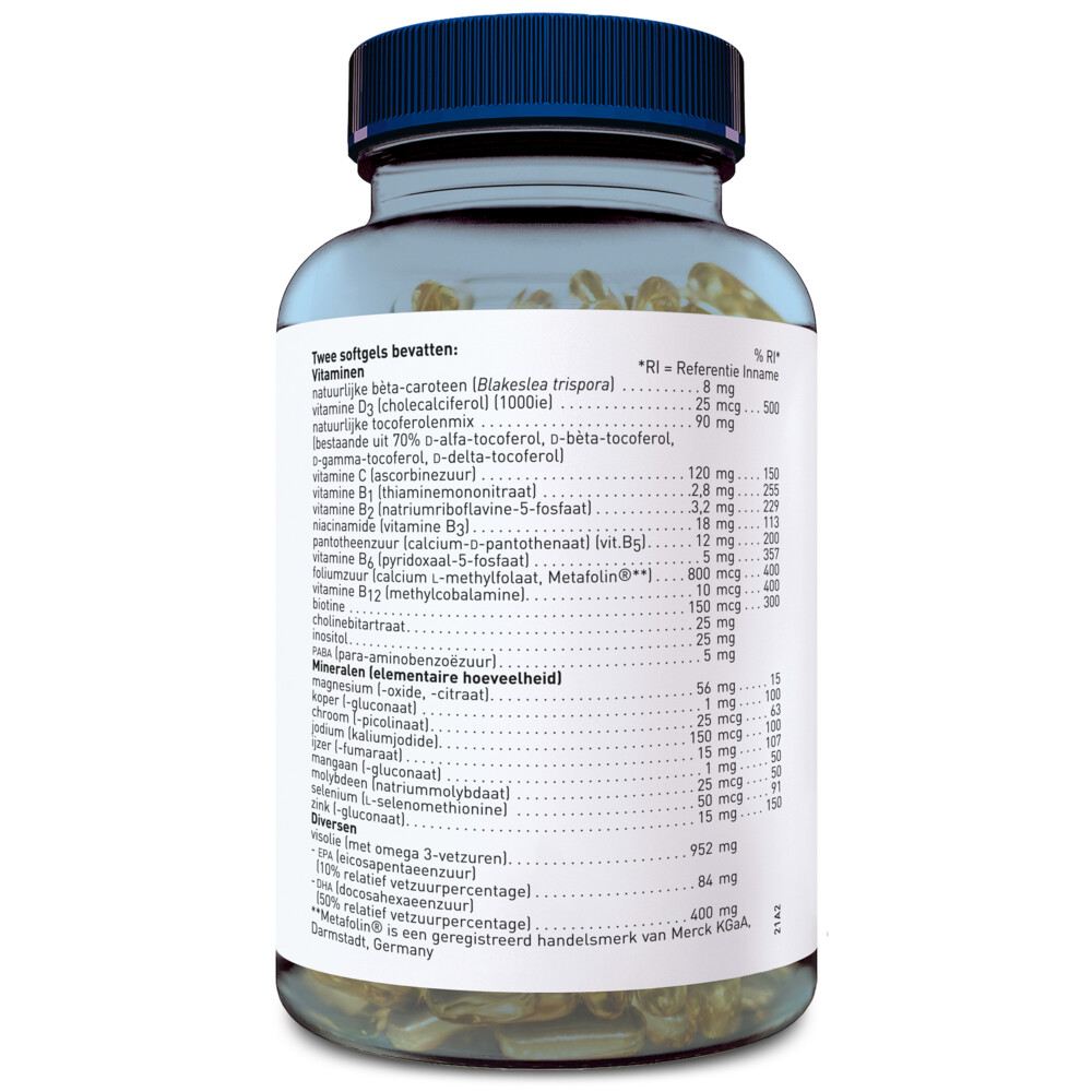 Orthica Multi Prena Fem 120 softgels