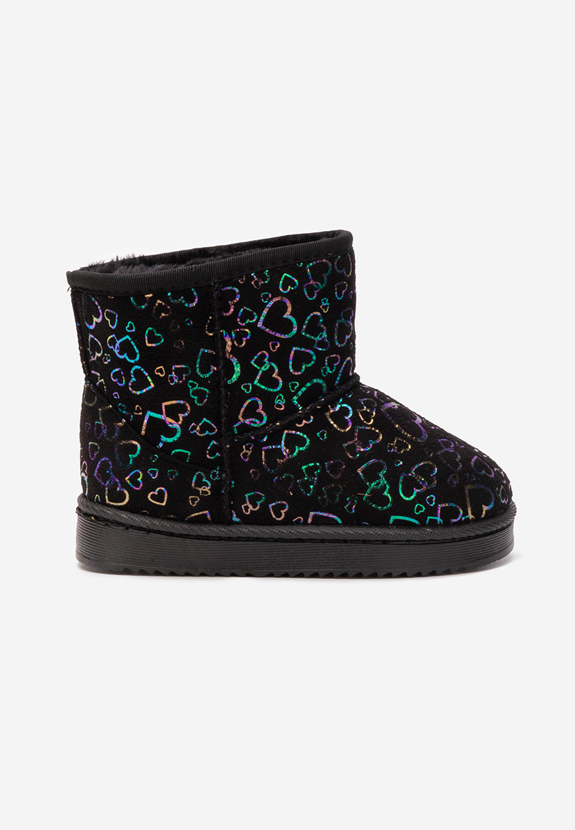 Bottes de neige femme noires Lindsy