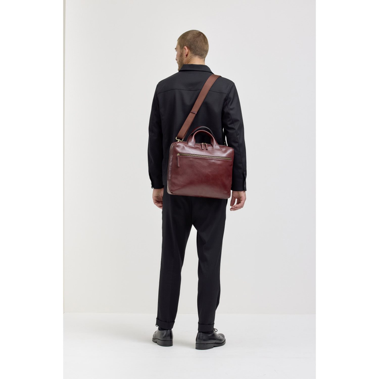 Jost Skagen Businessbag 1 Comp. brown