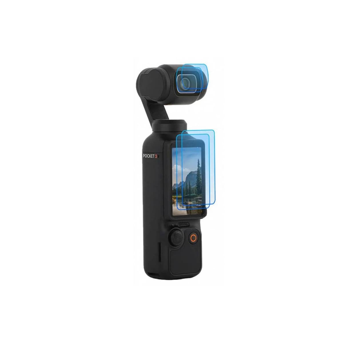 2-pak Sunnylife Skjermbeskytter og Linsebeskyttelse for DJI Osmo Pocke