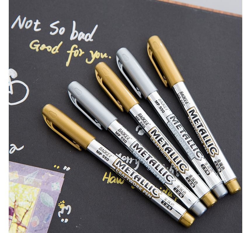 Yogow - Metallic Penseelpen / Set