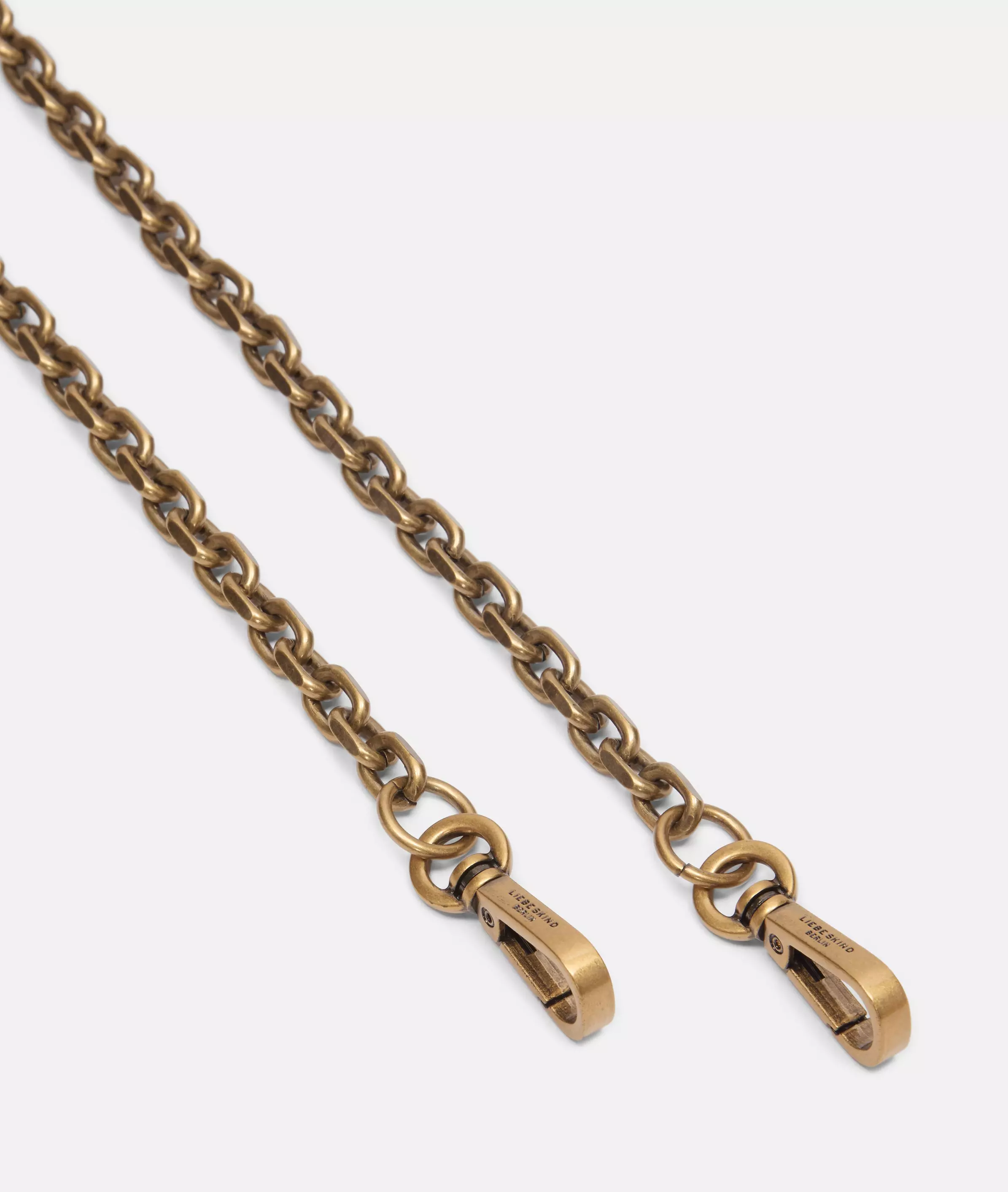 Shoulder strap Narrow metal bag strap
