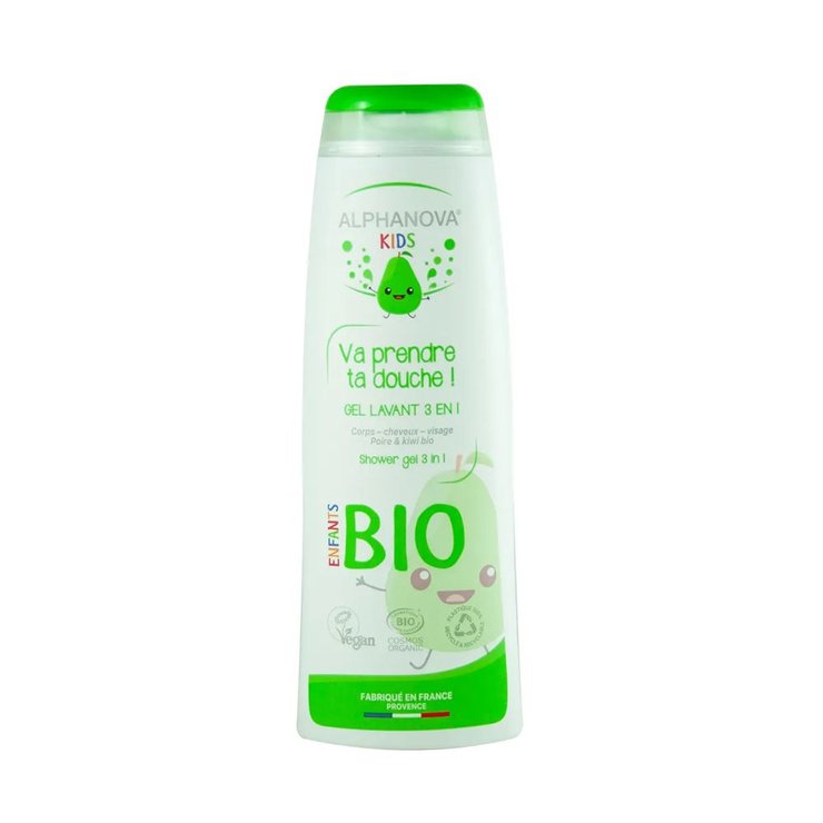 Gel Lavant 3 en 1 Bio Va Prendre Ta Douche 250ml Poire Alphanova