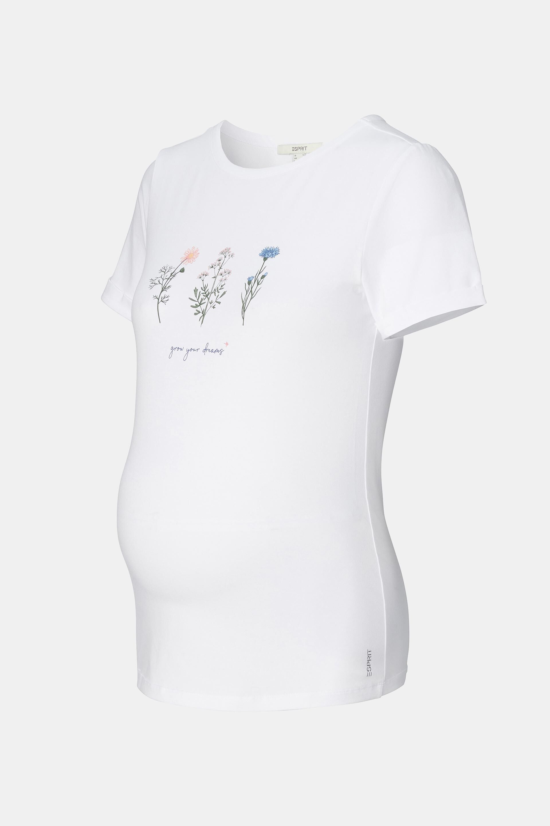 T-shirt orné d´un imprimé, coton biologique