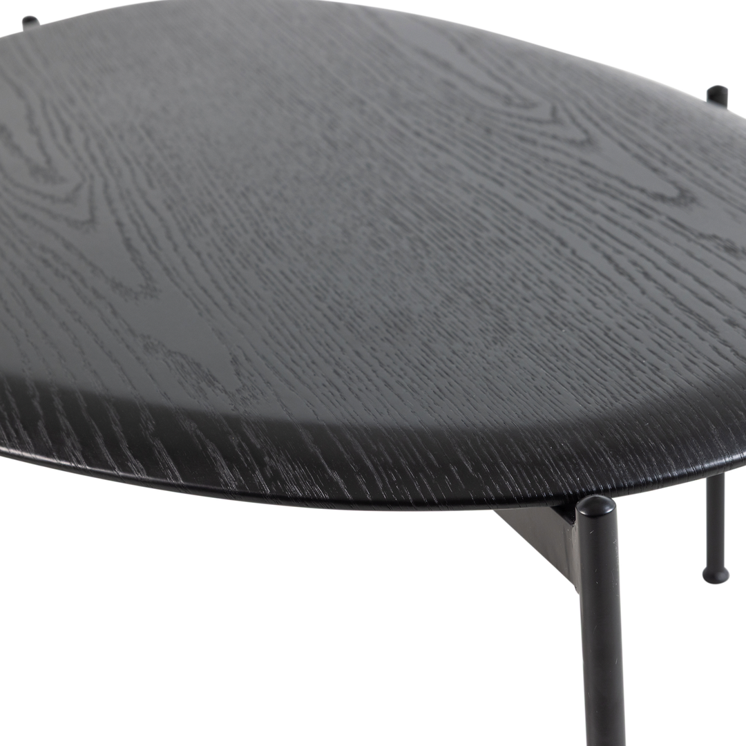 WOOOD   Kota Zwart Salontafel