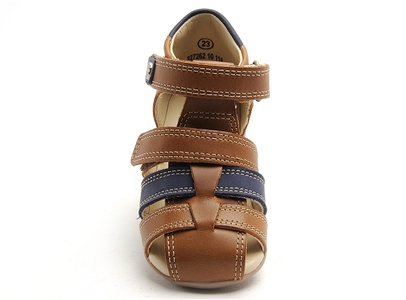 Kickers nu pieds bebe bipod marron