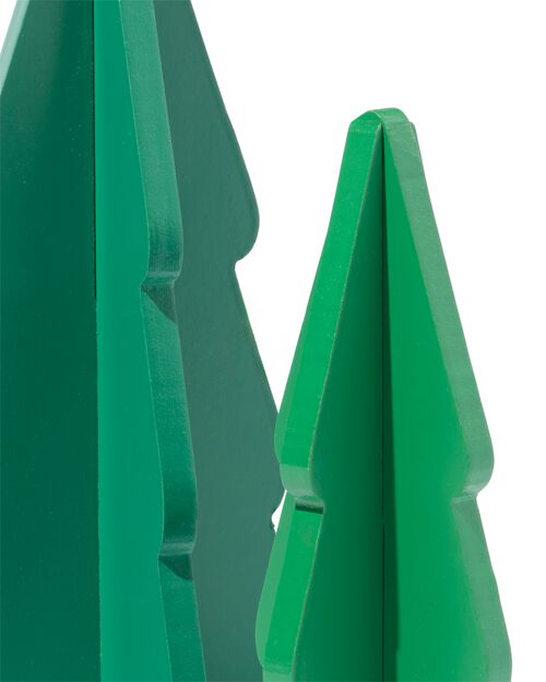 sapin de Noël en bois 2x