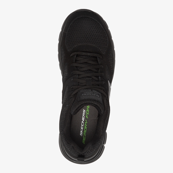 Skechers Burns-Agoura heren sneakers zwart