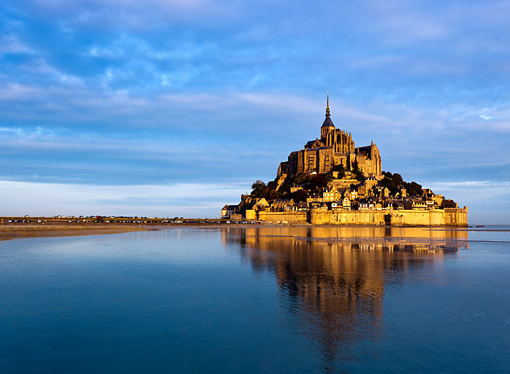 Toile imprimée Mont St Michel paysage 60 x 90 cm