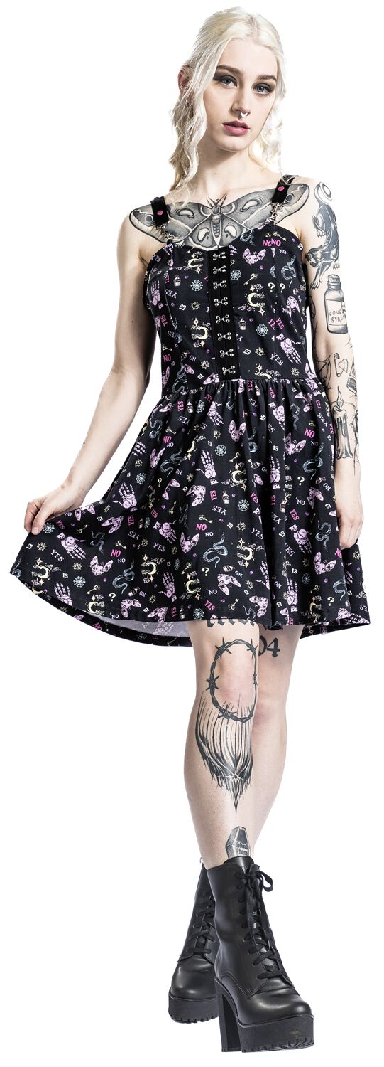 Ditsy Ouija Printed Mini Dress | Jawbreaker Robe courte