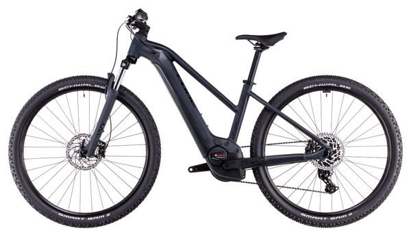 VTT Électrique Semi-Rigide Cube Reaction Hybrid Performance 500 Trapeze Shimano Cues 9V 500 Wh 29'' Noir Night 2025