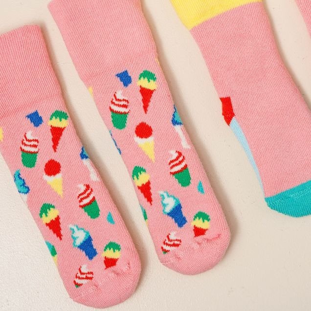 Happy Socks | 2 paar | IJs | 0-6 maanden