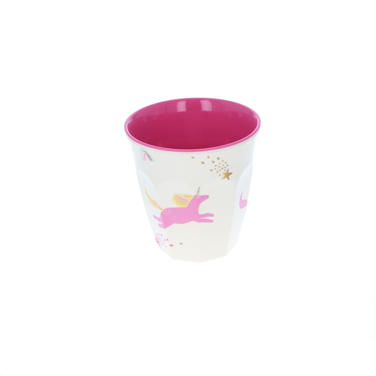 Petit verre en melamine licornes  Pause goûter