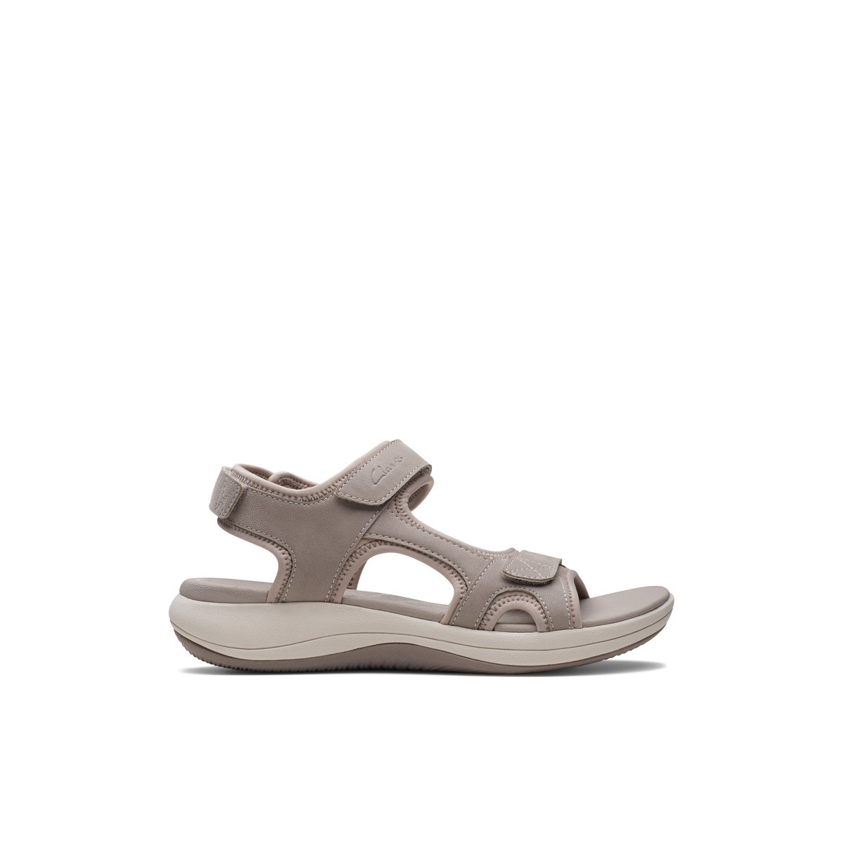 CLARKS-Mira_bay-Sandales à brides sportives - Talon plat - Autre Gris