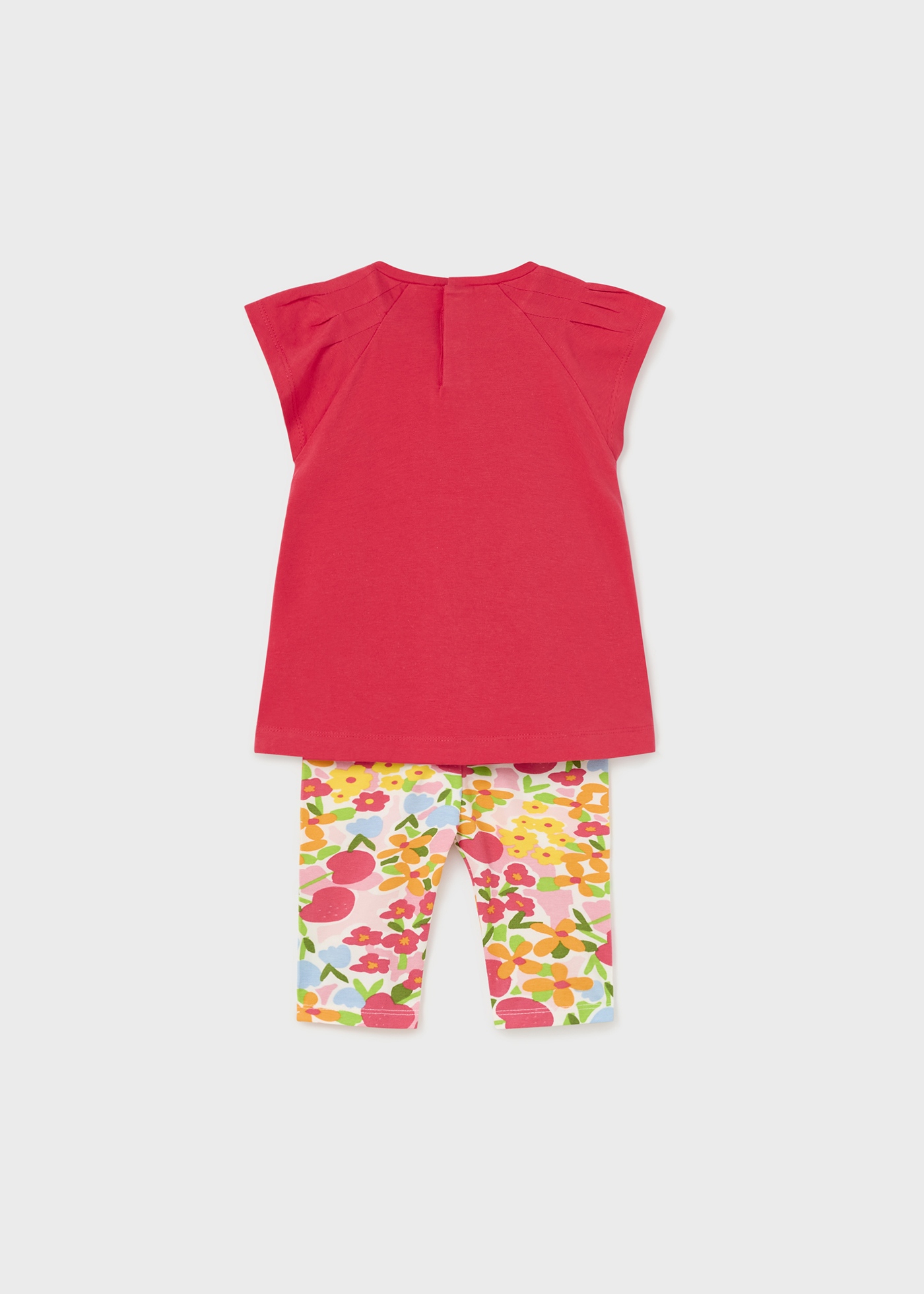 Conjunto de 2 peças em algodão sustentável estampado para bebê