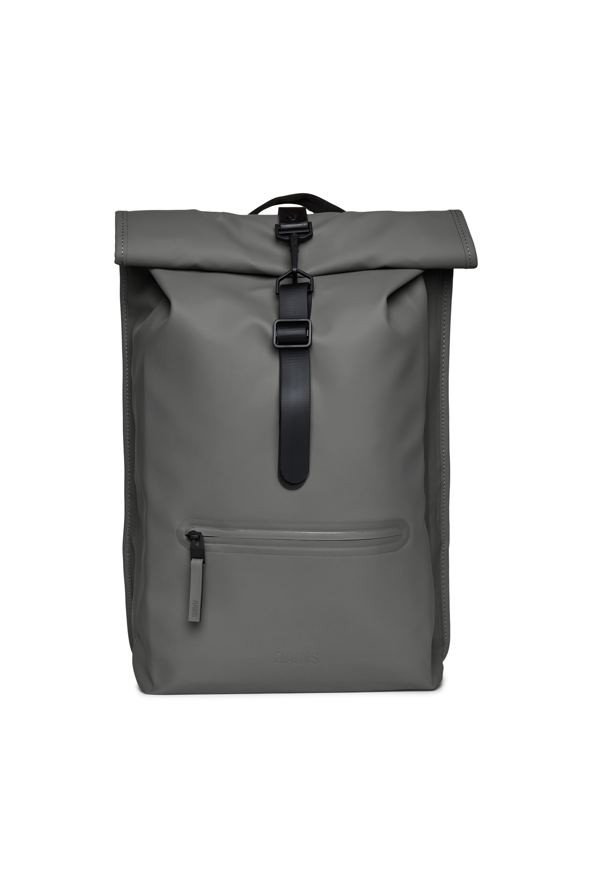 RAINS Sac à dos  Rolltop Rucksack W3 Gris