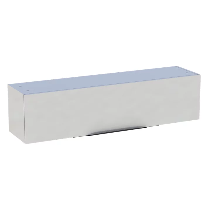 Meuble de rangement salle de bains haut Pamili blanc mat 120 cm