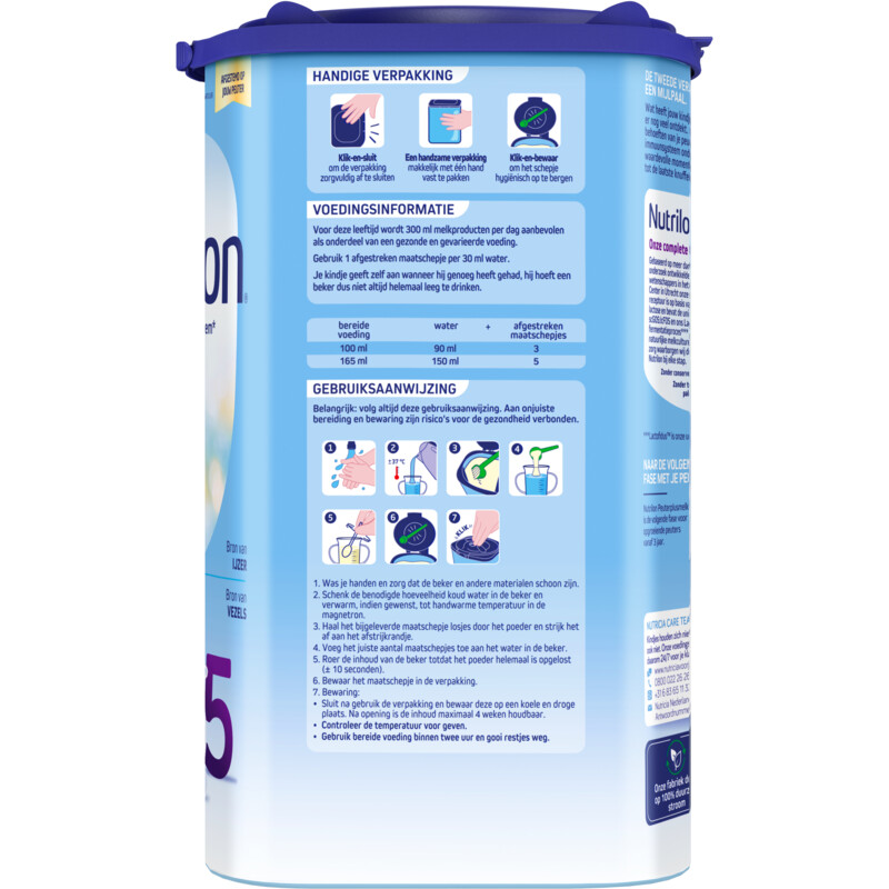 Nutrilon 5 peutermelk 2-3 jaar