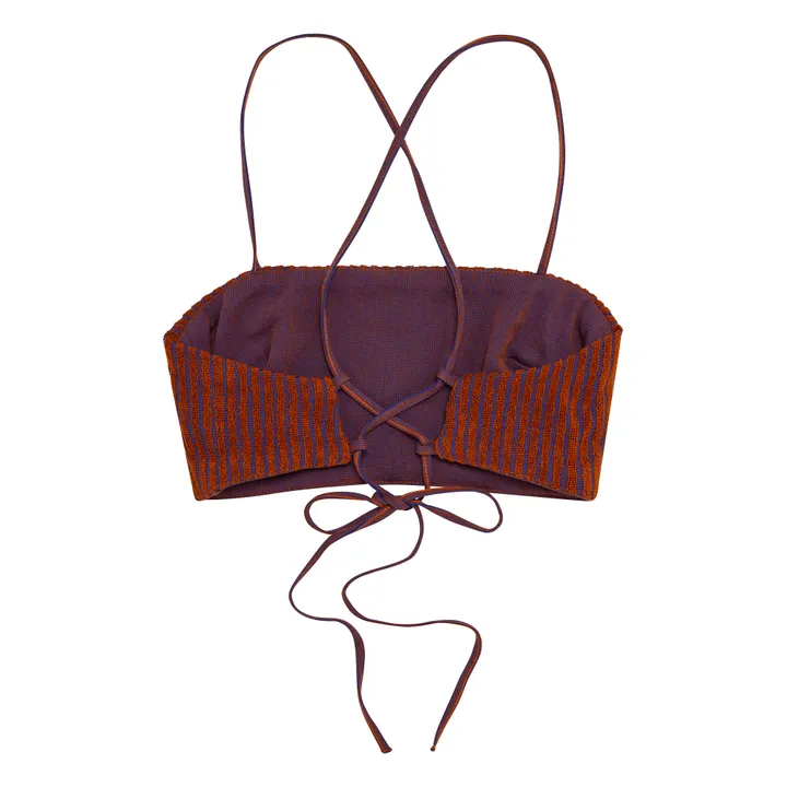 OAS Top Deep Cut Eponge | Rouge