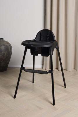 Beemoo CARE Eat Matstol, Pepper Black