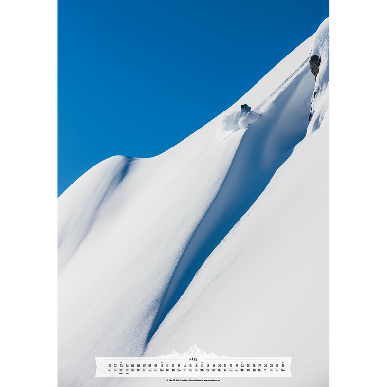 TMMS-Verlag Best of Powder 2025 Kalender