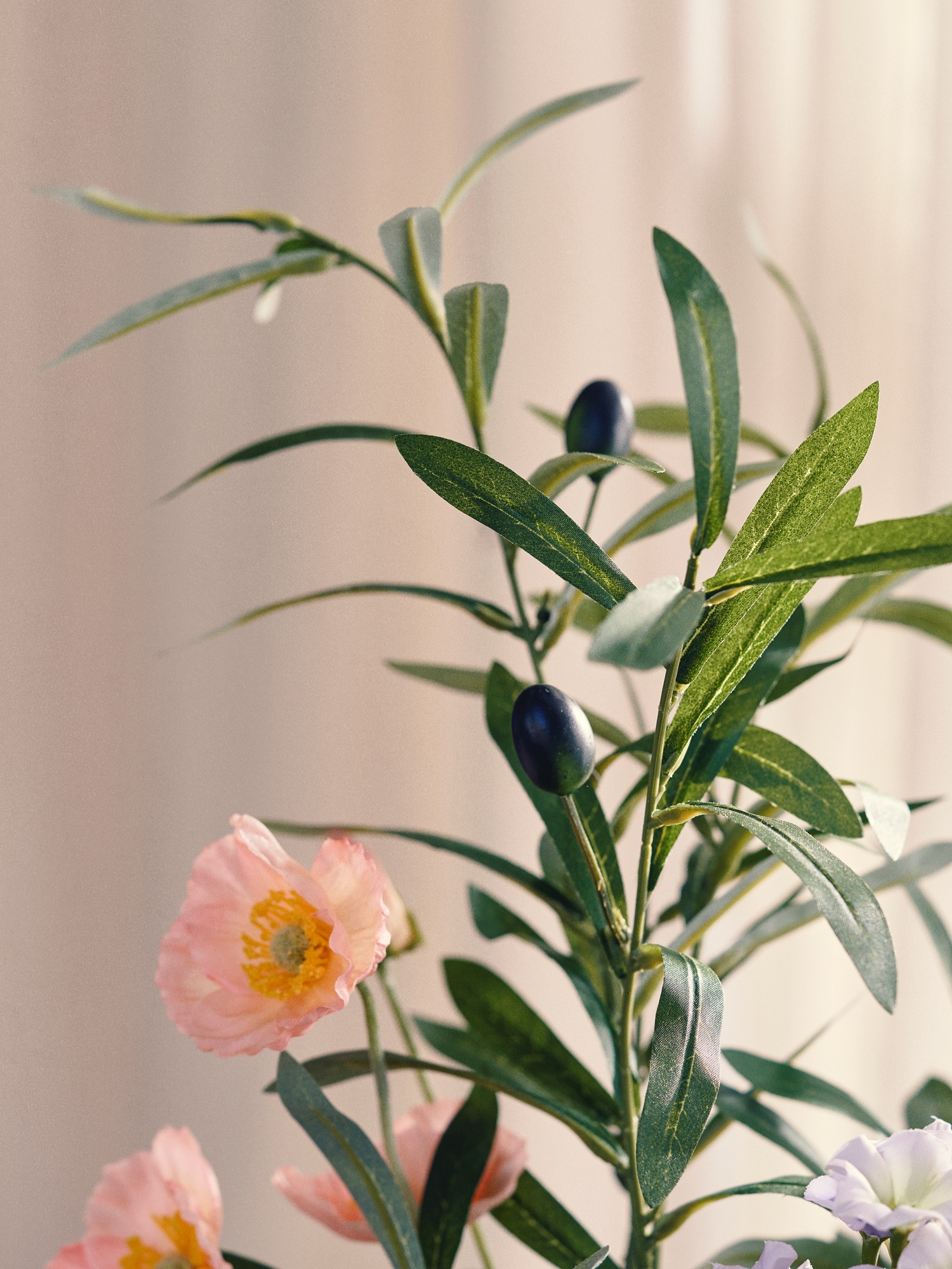 Kunstig olivengren | 91 cm.  | Green