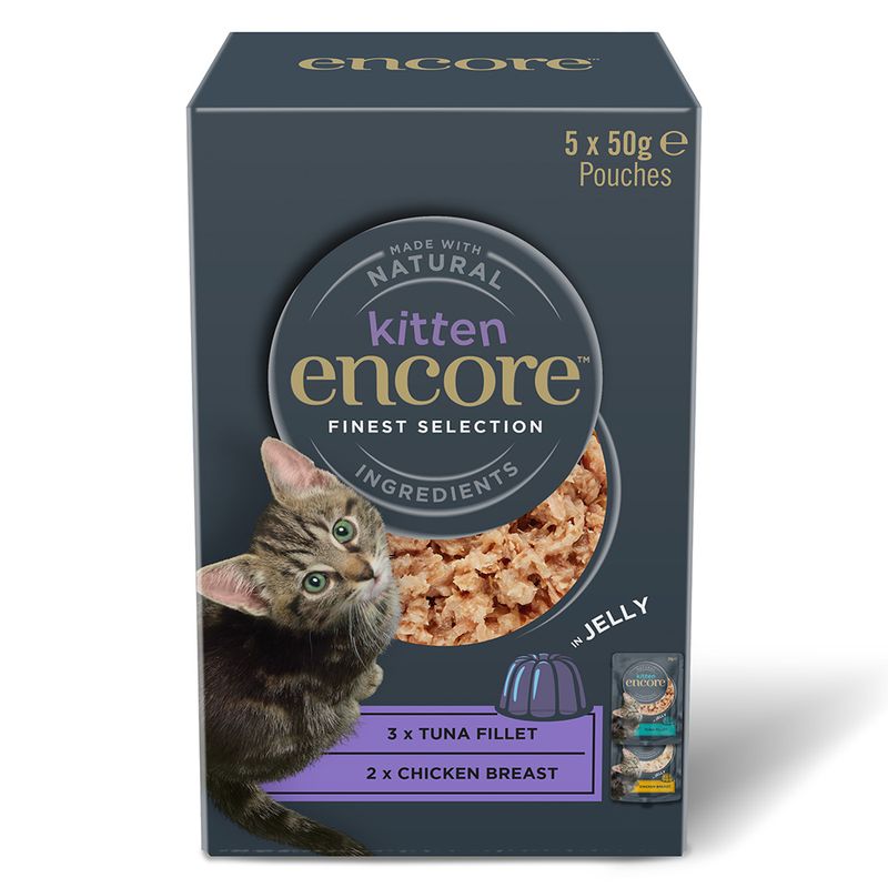 Lot Encore Kitten en gelée 20 x 50 g