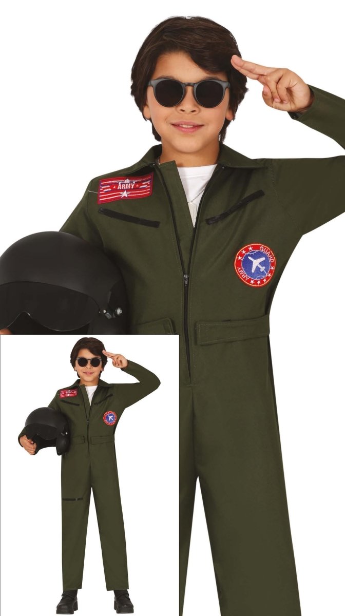 Piloten Kostuum Kind