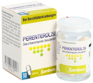 PERENTEROL Kapseln 250mg, 10 Stück