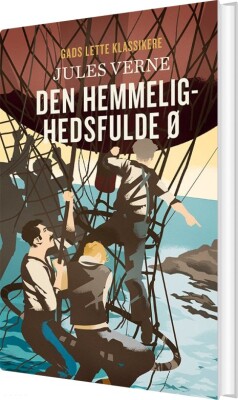 Gads Lette Klassikere: Den Hemmelighedsfulde Ø - Jules Verne - Bog