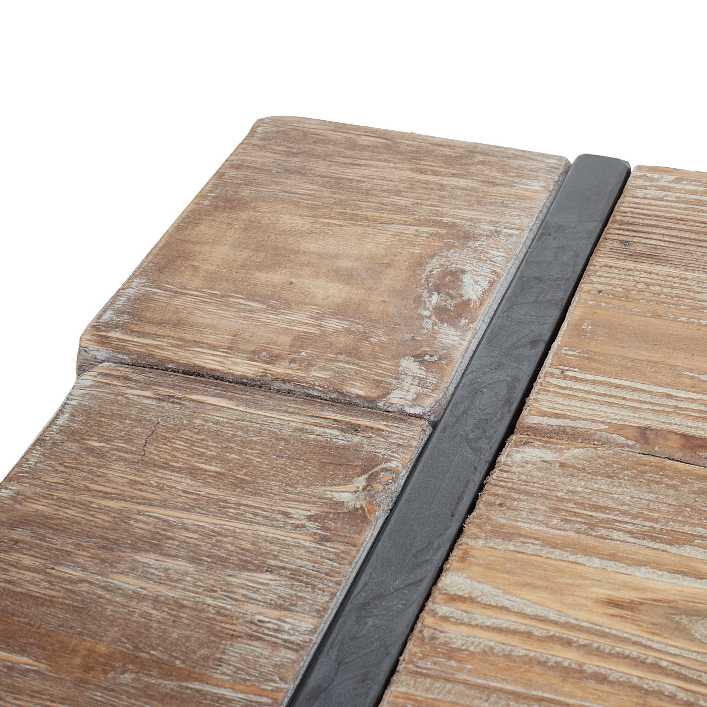 Esszimmergarnitur MCW-A15, Esstisch + 1x Sitzbank, Tanne Holz rustikal massiv MVG-zertifiziert ~ naturfarben 160cm
