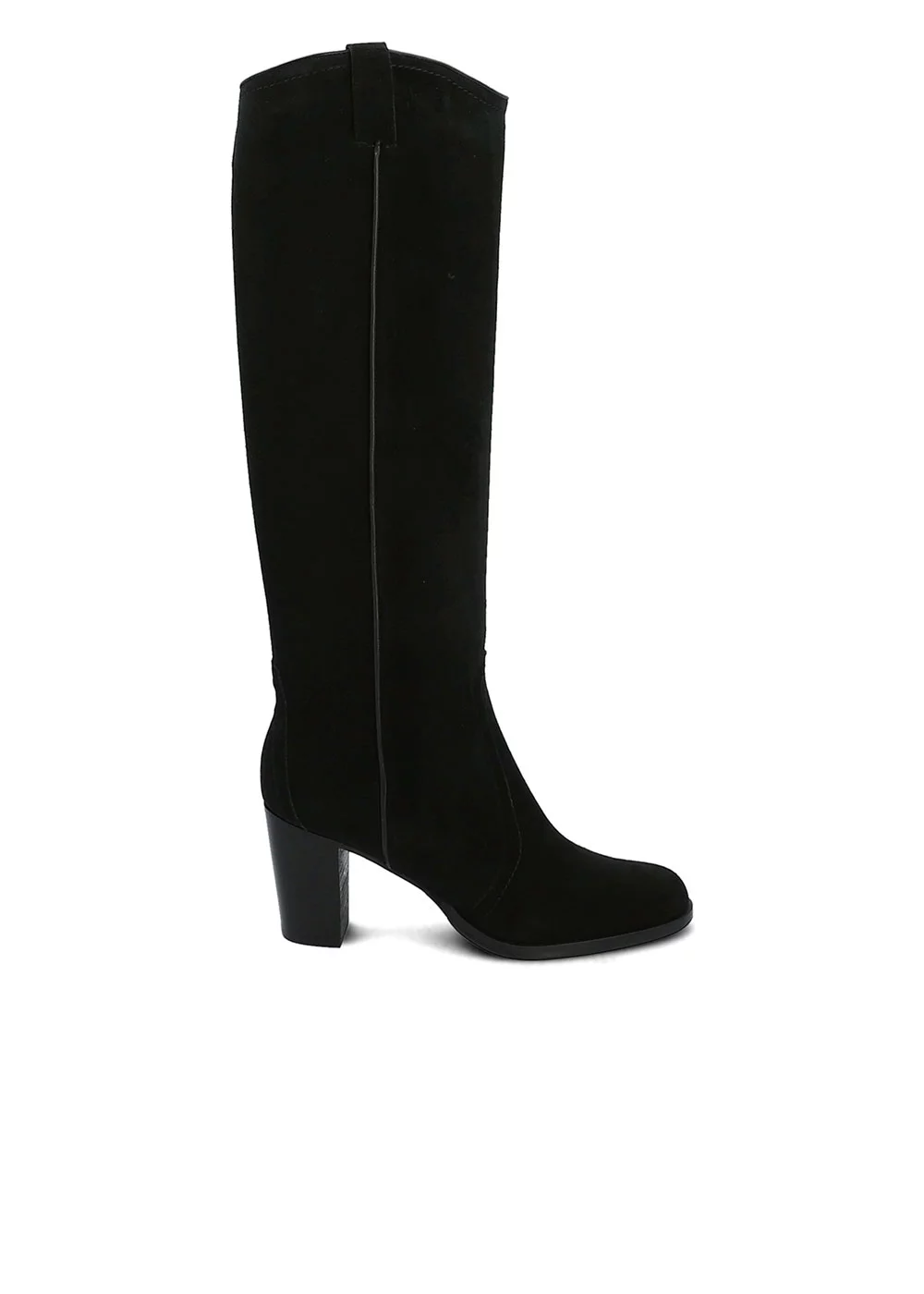 BOTTE VAUBAN VELOURS NOIR