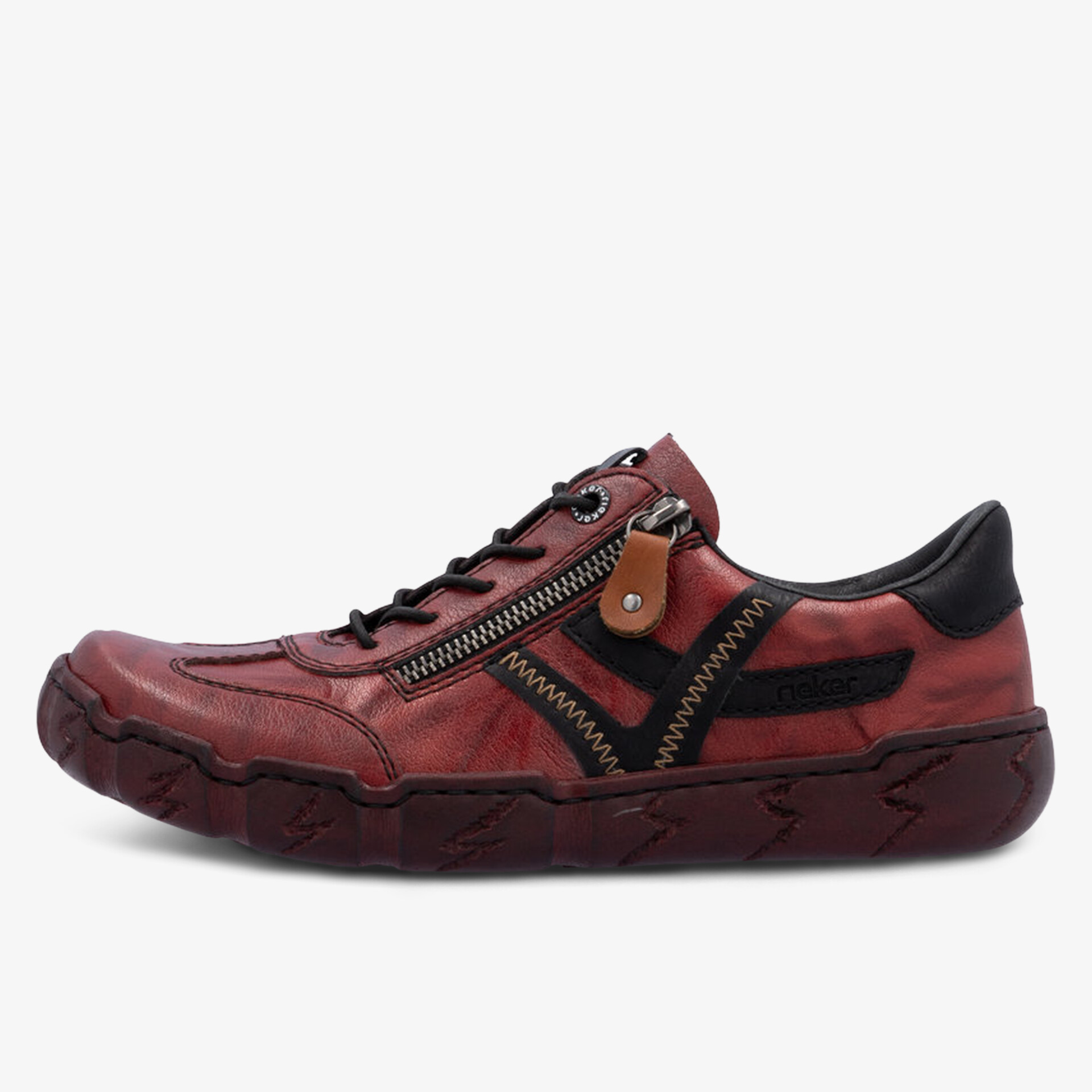 Rieker Damen Halbschuhe rot - Jetzt bei reno.de kaufen