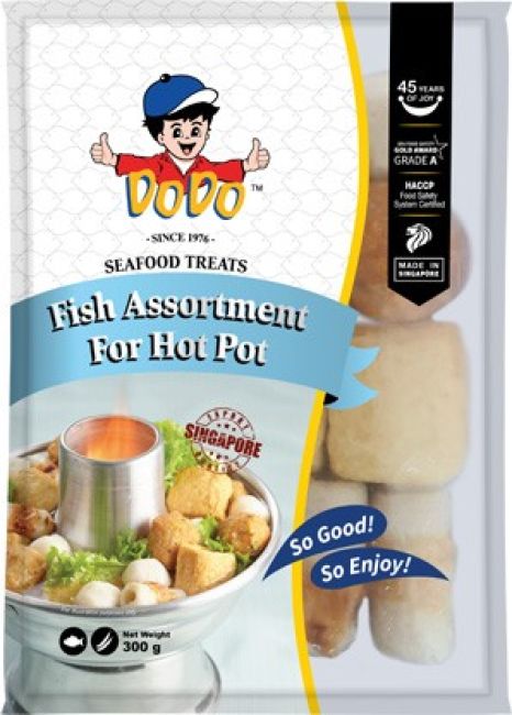 Do Do Bevroren Vis assortiment voor Hot Pot 300g