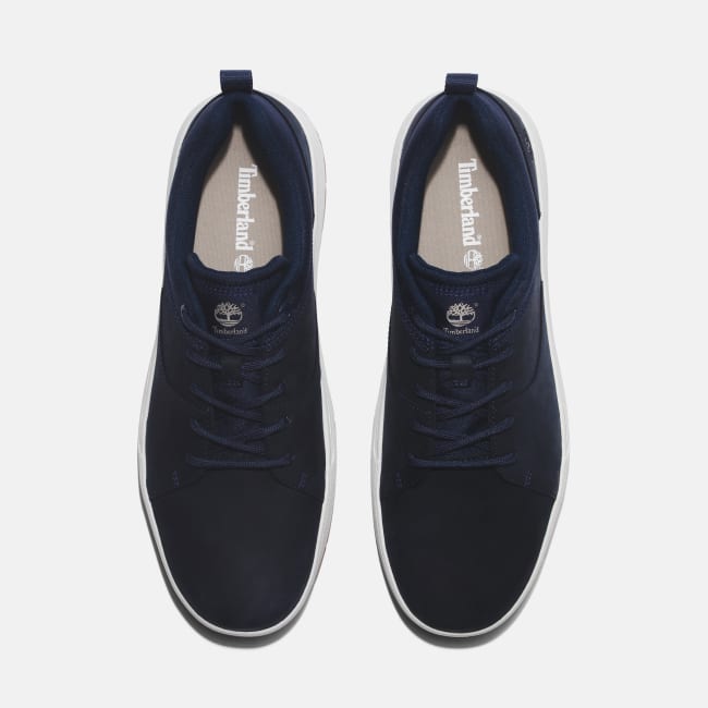 Oxford in Pelle Maple Grove da Uomo in blu                marino
