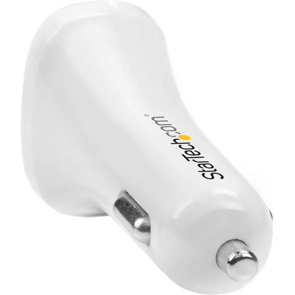 StarTech.com USB2PCARWHS chargeur d'appareils mobiles Universel Blanc Allume-cigare Auto
