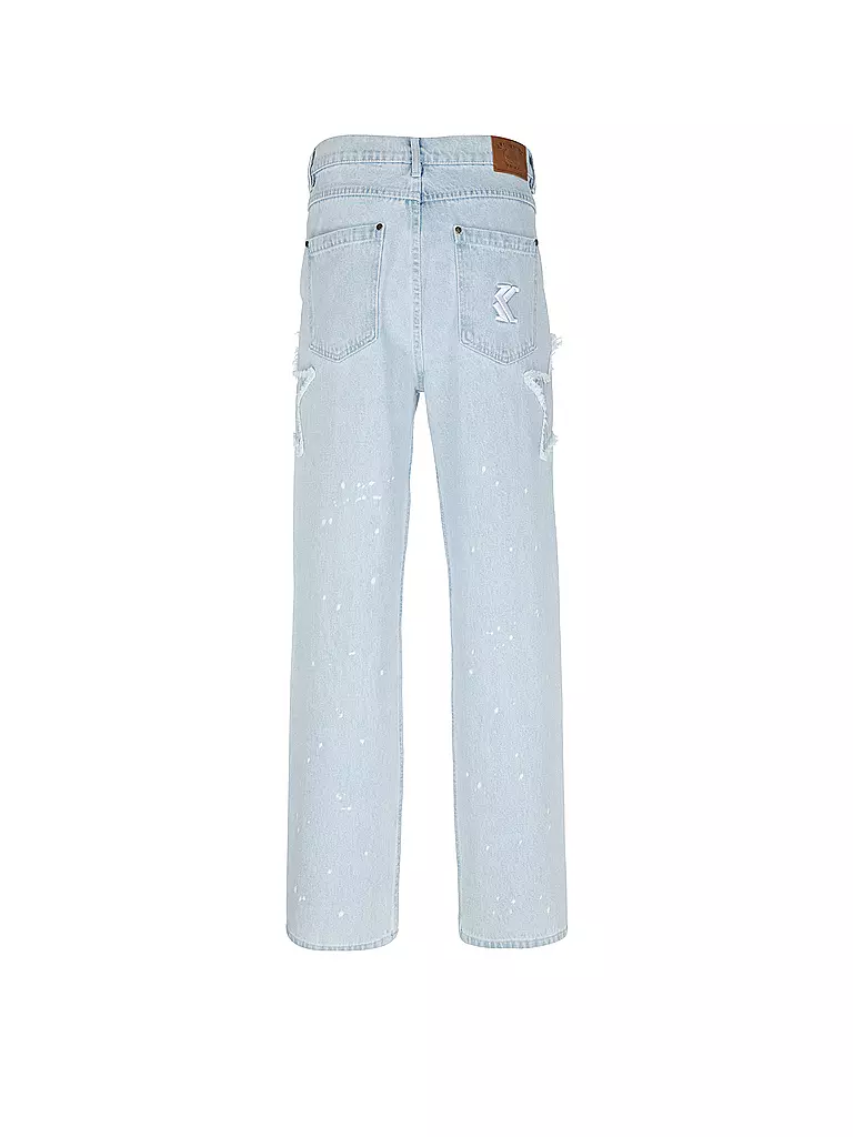 KARL KANI Jeans Baggy Fit  hellblau