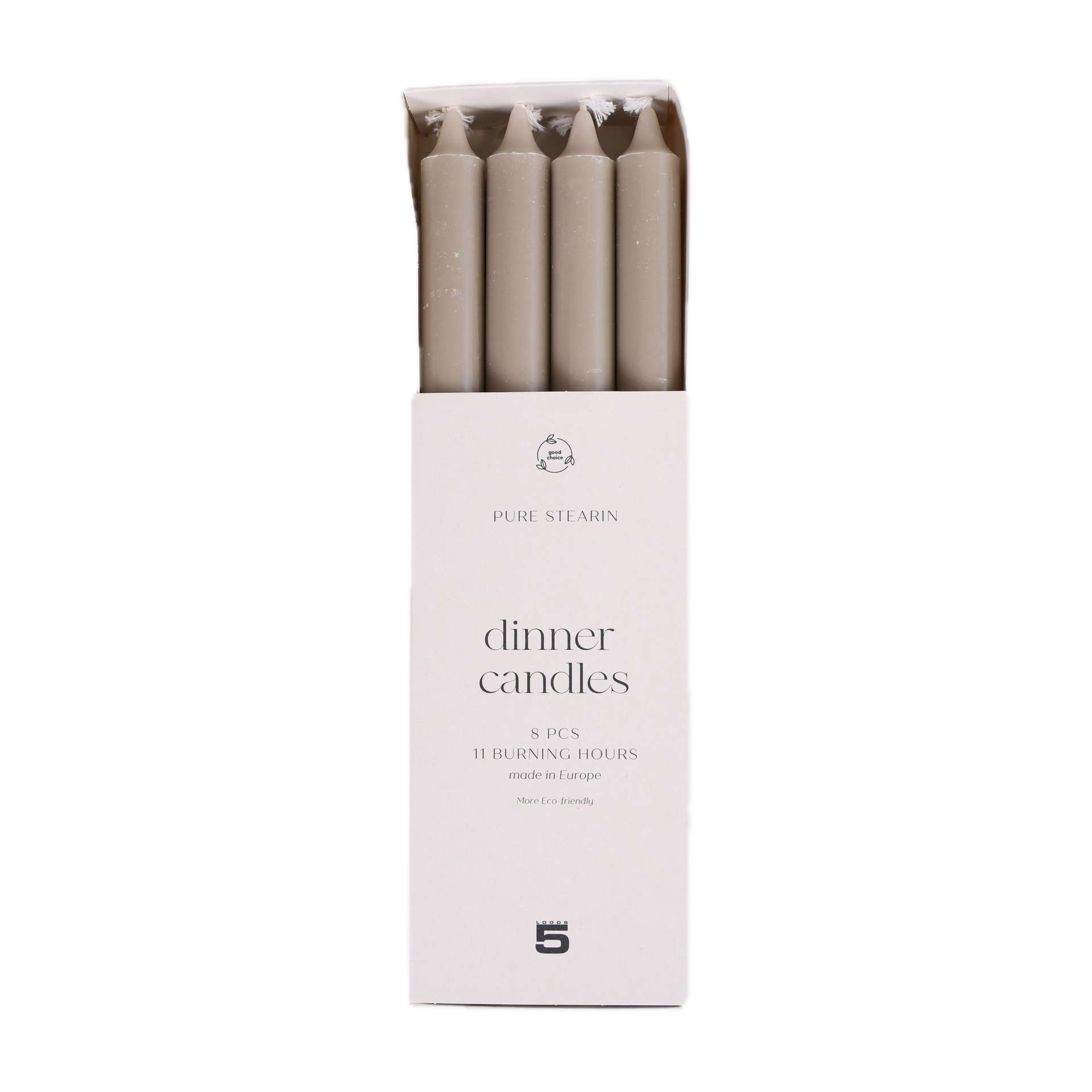 Dinerkaars mist - set van 8