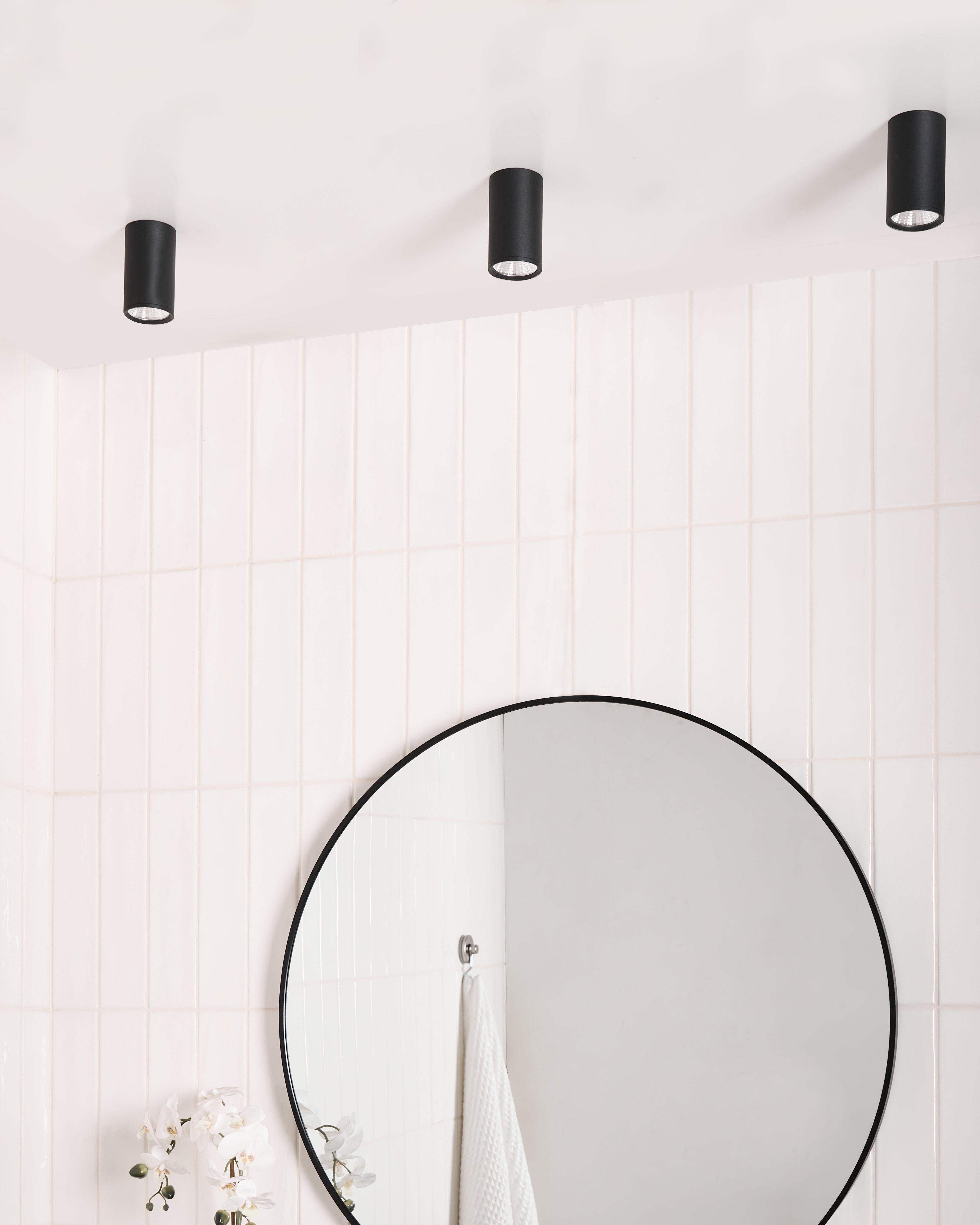 LED plafondlamp BARCALA Metaal Zwart