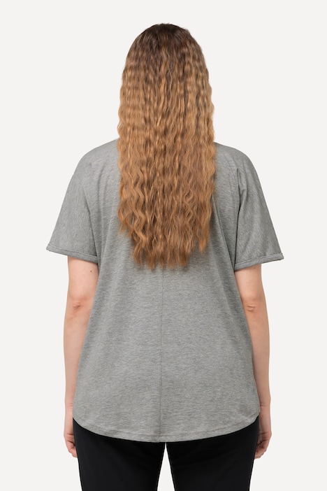 T-Shirt, Power, Oversized, Rundhals, Halbarm