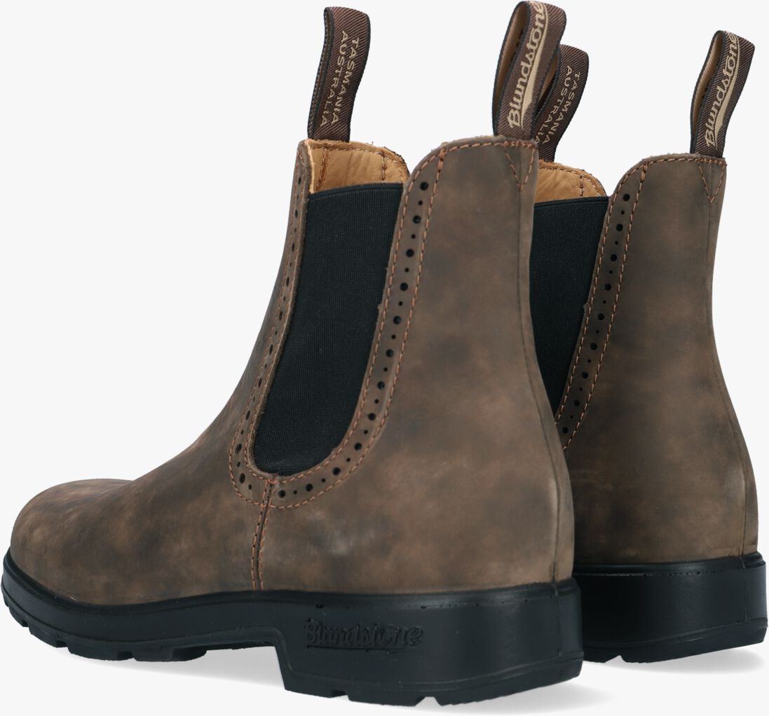 bruine blundstone chelsea boots women's high top