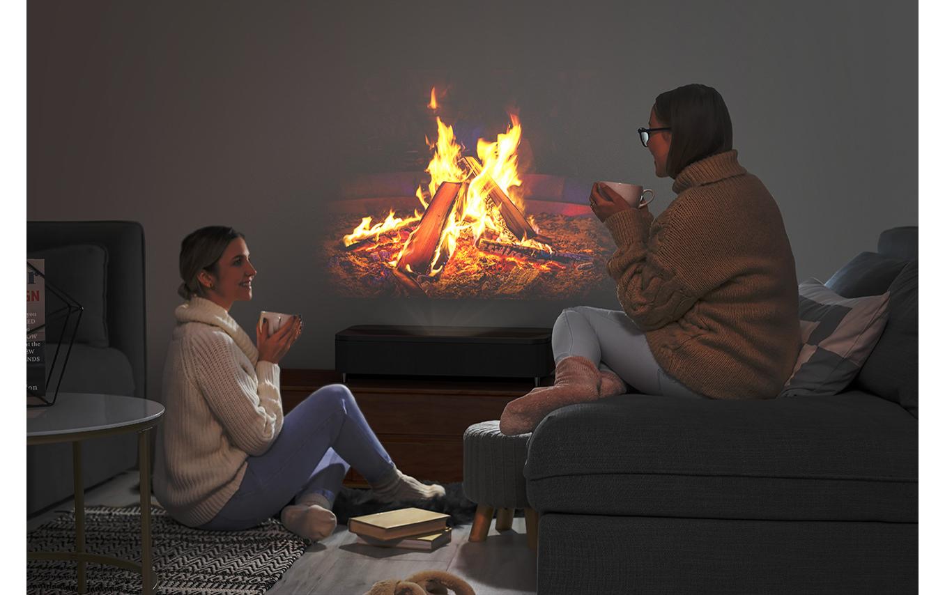 Ultrakurzdistanzprojektor EH-LS800B Schwarz<br>4k UHD Laser Ultrakurzdistanzprojektor